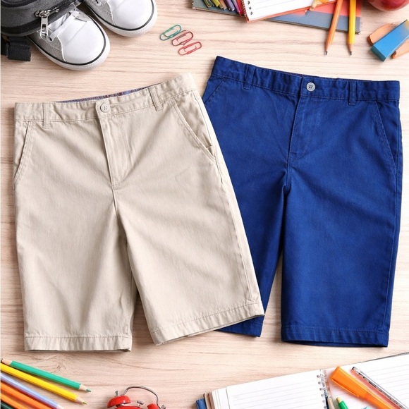 wonder nation Other - Wonder Nation Youth Shorts Bundle Khaki Blue Navy YXXL 18 school uniform summer